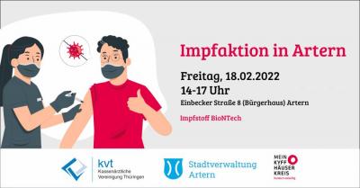 Impfaktion in Artern
