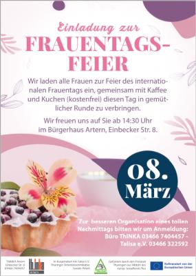 Frauentagsfeier im Bürgerhaus Artern 