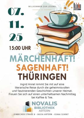 Lesung mit Ingrid Annel 