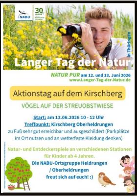 Langer Tag der Natur am 13.06.2026
