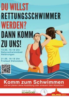 DLRG Kyffhäuser sucht neue Rettungsschwimmerinnen und Rettungsschwimmer