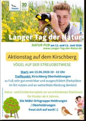 Langer Tag der Natur am 12.06.2026-13.06.2026