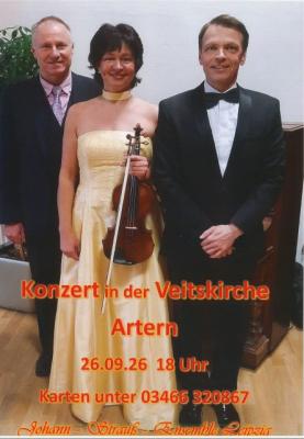 Konzert in der Veitskirche am 26.09.2026 / 18:00 Uhr